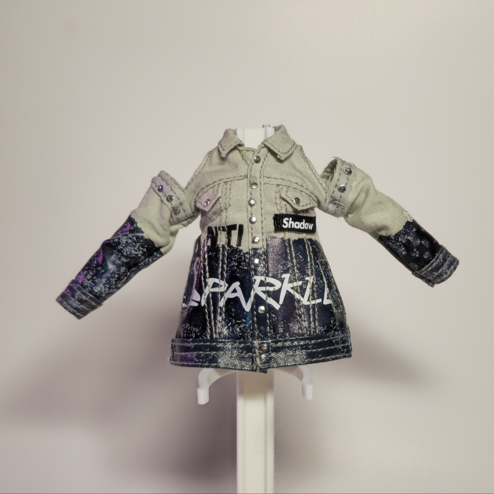 Shadow High Nicole Steel Denim Dress